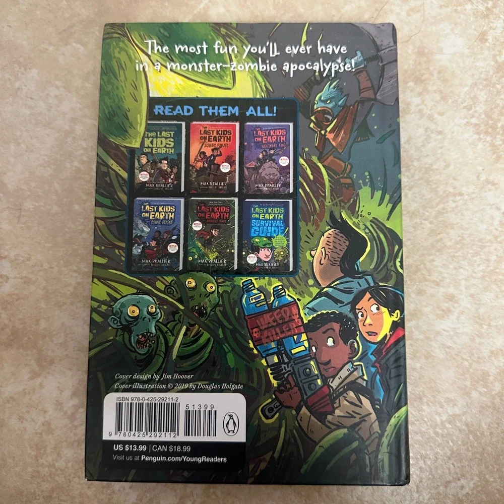 Last Kids on Earth Books Max Brallier Midnight Blade Skeleton Road Lot of 2